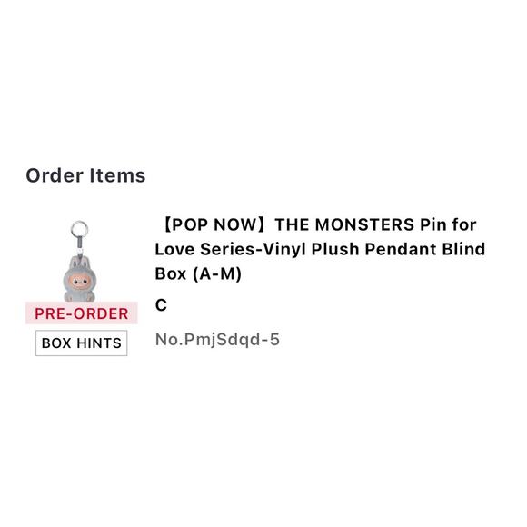 AUTHENTIC Pop Mart Labubu Pin for Love Series Pop Now Confirmed (A-Z) *PREORDER* - Picture 11 of 15